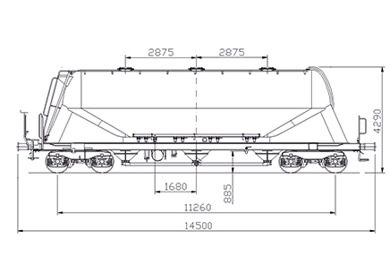 Uacns / GATX type 8073 - gatx.eu - FR